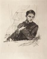 Серов В.А. Портрет Д.В.Философова. 1899 Серов В.А. Портрет Д.В.Философова. 1899